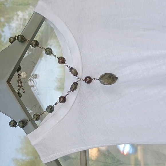 Precious stone pendant - Picture 3 of 3